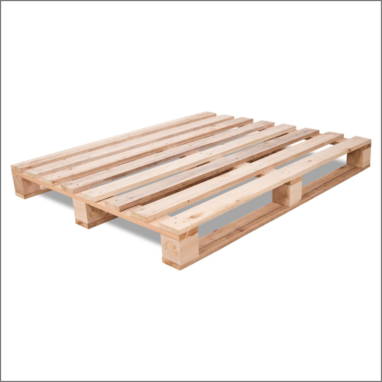 Pallet de Madeira Usado Descartável 1200x1000mm Melhor fornecedor à